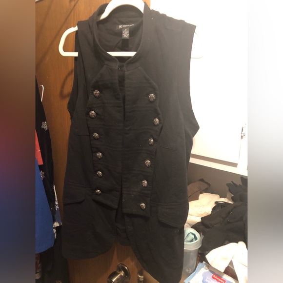 INC. Unique Civil War inspired Vest - 659 $35 or $30 w/offer - Picture 1 of 6